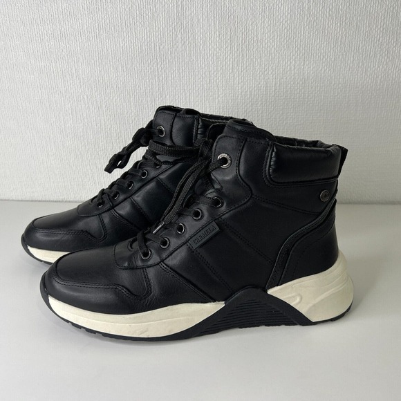 Carmela Comfortflex Made In Spain Leather Ankle Booties Black Size 9.5 - Picture 4 of 12